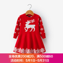 女童,女童,怎么樣,紅色,紅色,毛線(xiàn)裙,毛線(xiàn)