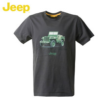 Jeep 短袖 男士T恤 深灰色Z7 