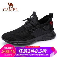 駱駝（CAMEL）男士A832046070  黑色 41