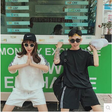 清爽條紋裙，微胖女生的福音