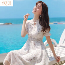 時尚小碎花雪紡衫，打造浪漫女神