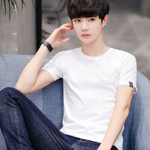 荊小六（JINGXIAOLIU） 短袖 男士T恤 7716白色 