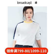 播（broadcast）針織衫短袖
