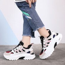 德?tīng)柤佣啵―ELOCRD）跑步鞋9177-1K36黑紅--女鞋 35，36，37，38，39