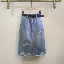 不規則半身裙，微胖妹子的小心機