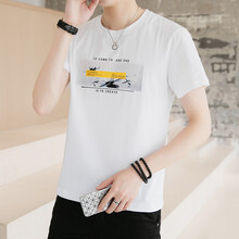 AEMAPE 短袖 男士T恤 白色-152 