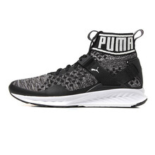 彪馬（PUMA）跑步鞋18969701黑色+灰色+彪馬白 