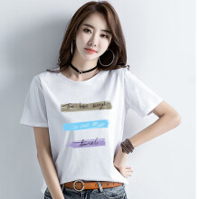 香宜惠（xiangyihui） 圆环 短袖 T恤 女 圆领