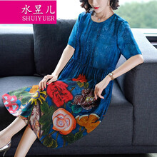 時尚印花連衣裙，穿出優(yōu)雅女人味