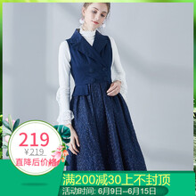 flowerscoming 純色 荷葉邊，深V款，紐扣，拉鏈，立體裁剪 連衣裙