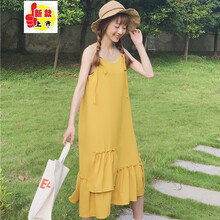 純色連衣裙，打造清新小仙女范