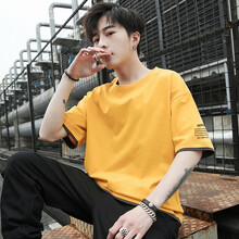 湯米雄獅（TOMIXIONES） 短袖 男士T恤 9012-黃色 