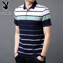 花花公子（PLAYBOY ESTABLISHED 1953） 長(cháng)袖 男士T恤 HHYT5528綠色 