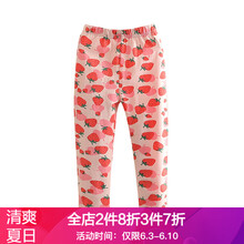 女童打底褲草莓