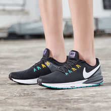 耐克（NIKE）跑步鞋AA1636-008黑+白+深灰+翡翠綠+超級(jí)葡萄 