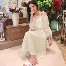 印花長(zhǎng)裙，讓你變身時(shí)尚女神