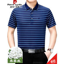皮爾卡丹（pierrecardin） 短袖 男士T恤 8871淺蘭 