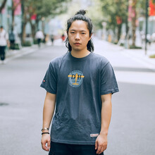 RED CANOE 短袖 男士T恤 藍色 