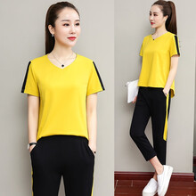 千途帝 不規則 短袖 T恤 女 V領(lǐng)