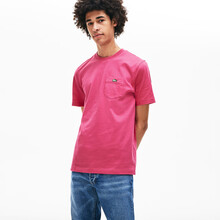 LACOSTE 短袖 男士T恤 ACK/深粉色 