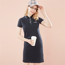 佐丹奴（Giordano） 純色 貼布 連衣裙