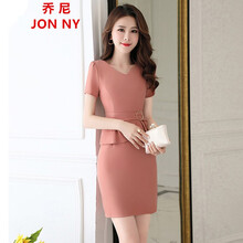 喬尼（JON NY） 純色 立體裝飾 連衣裙