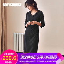 條紋連衣裙，告別微胖界煩惱