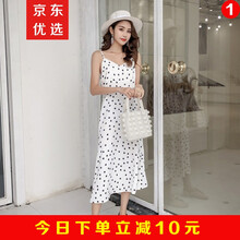 時(shí)尚印花連衣裙，夏日清涼又減齡