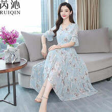 芮沁（RUIQIN）  印花 連衣裙