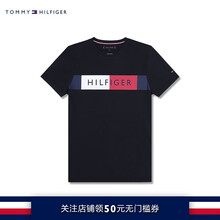 TOMMY HILFIGER 短袖 男士T恤 黑色083 