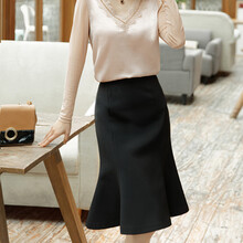 時(shí)髦半身裙，微胖妹子的小心機