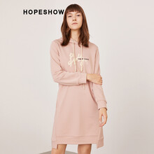 紅袖（hopeshow） 字母 印花 連衣裙