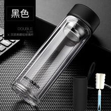 雙層玻璃水杯，健康生活