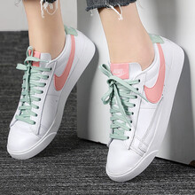 耐克（NIKE）板鞋AO2810-106/白色 皮革鞋面 37.5