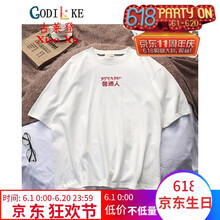 古萊登（GODLIKE） 五分袖 男士T恤 普通人 