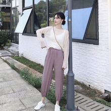 修身闊腿褲，穿出你的小性感