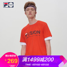 FILA 短袖 男士T恤 火紅-RD 