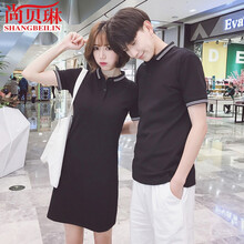 尚貝琳（SHANGBEILIN） 紐扣 短袖 T恤 女 POLO領