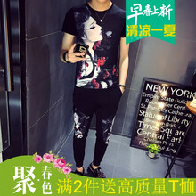 古萊登（GODLIKE） 短袖 男士T恤 W173黑色 XL，L，XXL，M，XXXL