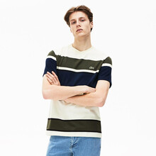 LACOSTE 短袖 男士T恤 5VJ白/綠/藏青 