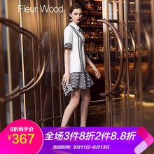 Fleur Wood  紐扣 連衣裙