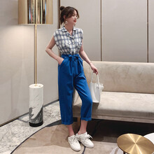 高腰九分褲，讓你的肌膚更舒適