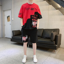 陌唇（mochun） 短袖 男士T恤 黑色a067-2-926 