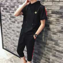 富貴鳥(niǎo)（Fuguiniao） 短袖 男士T恤 1號(hào)短袖七分褲 