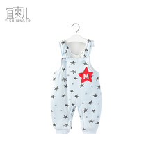 男童全棉加厚棉褲