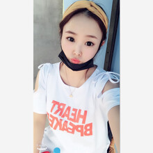 百搭圓領短袖，微胖妹子的福音