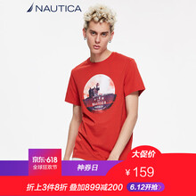 諾帝卡（NAUTICA） 短袖 男士T恤 紅色6CF 