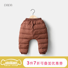 冬款女童羽絨褲