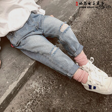 寶寶,寶寶,怎么樣,牛仔哈倫褲,牛仔哈倫褲,春秋,春秋