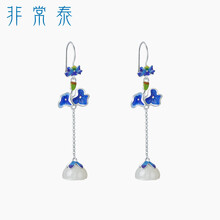 非常泰耳環(huán)，耳飾925銀，925銀和田玉
